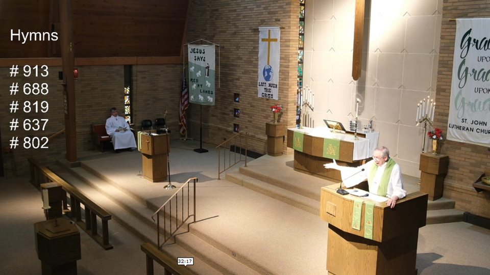 Divine Service for the Third Sunday after Pentecost, 2025